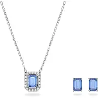 Swarovski Damen-Halskette und Passendes Ohrringe-Set 5641171