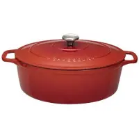 CHASSEUR PUC473358 Kochtopf inkl. Deckel, Gusseisen/Gussaluminium, 33 cm Durchmesser, Induktionsherd-geeignet