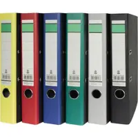 No name Ordner DIN A4 50mm Recycling Pappe blau