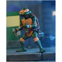 NECA Teenage Mutant Ninja Turtles Cartoon Action Ultimate Michelangelo Vhs-figur 18 Cm