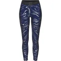 LASCANA Funktionsleggings Sportleggings mit glänzendem Print und 3D Schriftzug