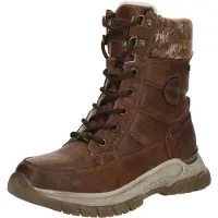 Mustang Damen Stiefelette mit weichem Stoffeinstieg 15M0172001, Größe:38 EU, Farbe:Braun