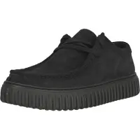 Clarks Mokassin Torhill Lo mit herausnehmbarem Contour-Cushion-Fußbett 1219 Black Sde 45