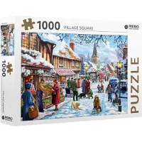 Rebo Publishers Puzzle Dorfplatz – 1000 Teile.