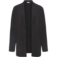 LASCANA Blusenjacke in schwarz-navy | Gr.: 40