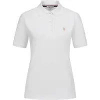 U.s. polo assn. . Damen Poloshirt kurzarm aus Baumwoll-Elasthan