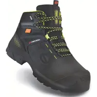 Uvex Heckel MACCROSSROAD 3.0 META Sicherheitsschuh S3 Stiefel, Weiblich, Erwachsener, Sicherheitsstiefel, Schwarz, CI, HI, HRO, S3, SRC, Schnürverschluss