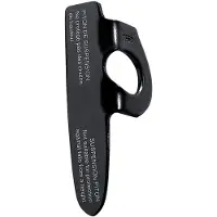 Petzl Livanos Wall Anchor Schwarz 8 cm