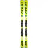 Fischer Herren Racing Ski RC4 NOIZE ST YELLOW SUPERFLEX + RC4