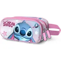 KARACTERMANIA Disney Stitch Doppel 3D Federmappe