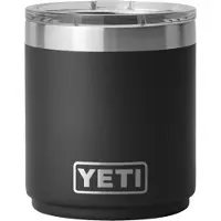 Yeti Rambler Stackable Lowball 10oz Mag Slider Lid, Black, stapelbarer Thermobecher mit Deckel, 295 ml