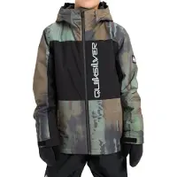Quiksilver Skijacke "SIDE HIT BLOCK YOUTH JK" für Teens, atmungsaktives Material, wasserabweisend, aus Polyester