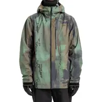 Quiksilver Muldrow 20k Jacke Grün,Braun S Herren Grün,Braun S
