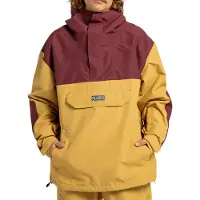 Dc-shoes - Snowboard Jacke mit halbem Reißverschluss - DC-43 Anorak Mustard Gold für Herren - Größe M - Gelb