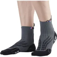 Monnet Trail Run Ultra - Trailrunningsocken Grey / Black 39 - 40