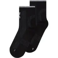 ON Laufsocken Unisex Performance Run Mid Black Eclipse-Schuhgröße 43 - 46