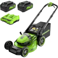 Greenworks POWERALL 48V (24V x 2) Rasenmäher 46cm mit Radantrieb Gen. II - 2x 4Ah Akkus