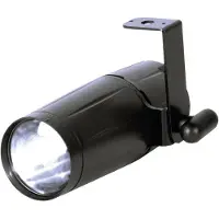 Adj LED-Pinspot LED-Pinspot Anzahl LEDs (Details): 1 x 3 W Schwarz 1212100001