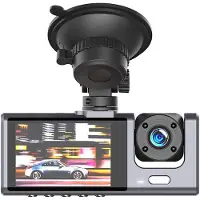 XO XJ03 Auto Dashcam mit Front- und Rückkamera Full HD