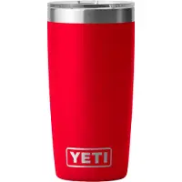 Yeti Rambler Tumbler Cup 10oz Mag Slider Lid, Rescue Red, Thermobecher mit Deckel, 295 ml