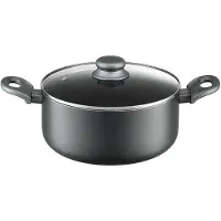 Ambition Topf Graphite mit Deckel 24cm 4,1 l