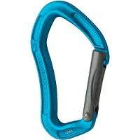 Wild Country Proton Straight Gate Snap Hook Blau