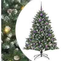vidaXL Alexander (mit LEDs und lilafarbenen Bällen)