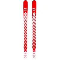 Black Crows - Ski Set inkl. Bdg. - All-Mountain Skier - Pack Camox JR 2026 aus Holz - Rot