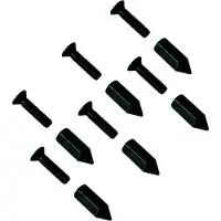 TSL Outdoor Kit Schrauben 6 Einheiten Weiß Weiß One Size
