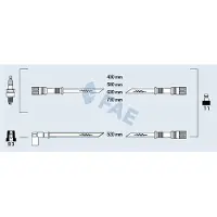 FAE Zündleitungssatz 83890