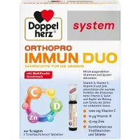 Queisser Pharma GmbH & Co. KG Doppelherz Orthopro Immun Duo System Trinkampullen 7 St