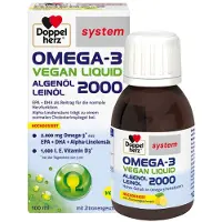 Doppelherz Omega-3 vegan Liquid 2000 system 100 ml Flüssigkeit