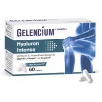 Heilpflanzenwohl GmbH Gelencium Hyaluron Intense Hochdos.vitamin C Kaps. 60 St