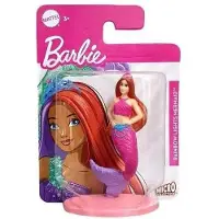 Mattel Barbie Mini-Meerjungfrau mit Regenbogenlichtern, 7,5 cm