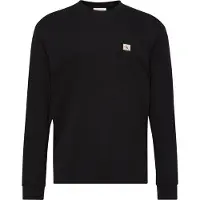 Calvin Klein Jeans Langarmshirt "LS WAFFLE BADGE CREWNK TEE" Mit Rundhalsausschnitt
