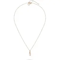 Liebeskind berlin Halsketten - Edelstahl The Festive Mini Link Sparkle - Gr. unisize - in Quarz - für Damen