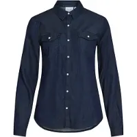Vila Blusen VIBISTA DENIM damen
