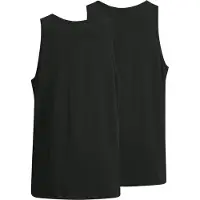 Jack & Jones Muskelshirt "JACBASIC TANKTOP 2 PACK NOOS" Packung, 2er-Pack, 2 tlg. unifarben, modisch, regular fit, Baumwolle, Rundhals
