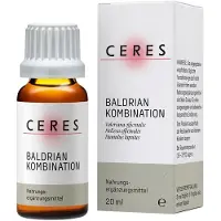 CERES Heilmittel GmbH Ceres Baldrian Valeriana Kombination Tropfen 20 ml