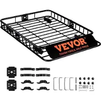 Vevor Dachgepäckträger Korb Auto Dachkorb Universal 1175 x 915 x 114 mm