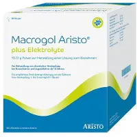 Aristo Pharma Macrogol Aristo plus Elektrolyte 13,72 g PLE 50 St Pulver zur Herstellung einer Lösung zum Einnehmen