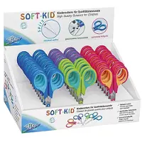 Wedo Bastelschere Soft-Kid, spitz, L„nge: 115 mm, Display