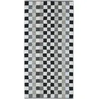 Cawö Handtücher Unique Karo Anthracite (3er Set)