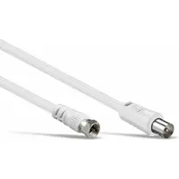 Generique SAT/Antenna Anschlusskabel, Weiss, 2.5 m