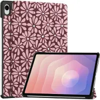 IMoshion Design Trifold Klaphülle für das Samsung Galaxy Tab S11 - Bloom Love Blush