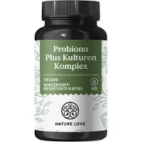 Nature Love Probiona PLUS | 60 Kapseln | MHD: 09/2024