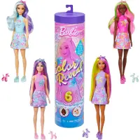 Barbie Color Reveal Ballontier-Reihe Puppe und Accessoires mit 6 Überraschungen (Stile können abweichen), Modepuppe, Weiblich, 3 Jahr(e), 298 mm, 140 g, Mehrfarbig
