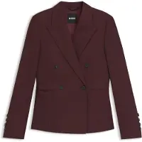 BOSS Slim-Fit Blazer aus Schurwoll-Twill Grösse 44