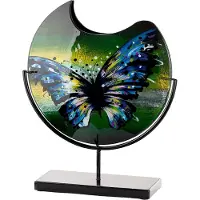 Gilde Vase Schmetterling