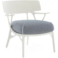 Kartell A.I. Lounge-Sessel aus recycelten Material inkl. Sitzpolster